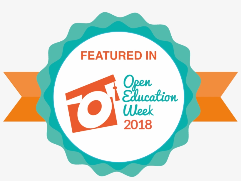 Open Education Badge-2018 Design - Circle, transparent png download