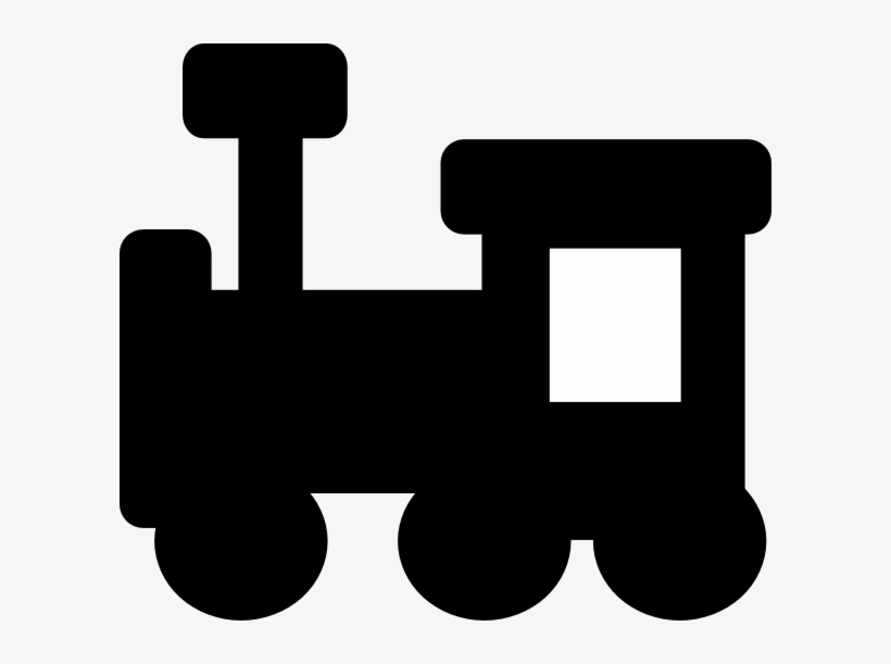 Black And White Clip Art At Clker - Train Clip Art Black Transparent
