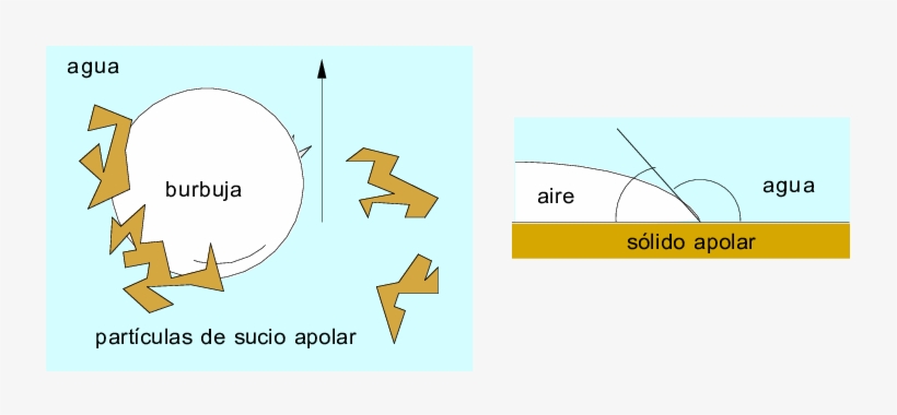 Mecanismo De La Flotación Mediante Burbujas De Gas - Gas, transparent png download