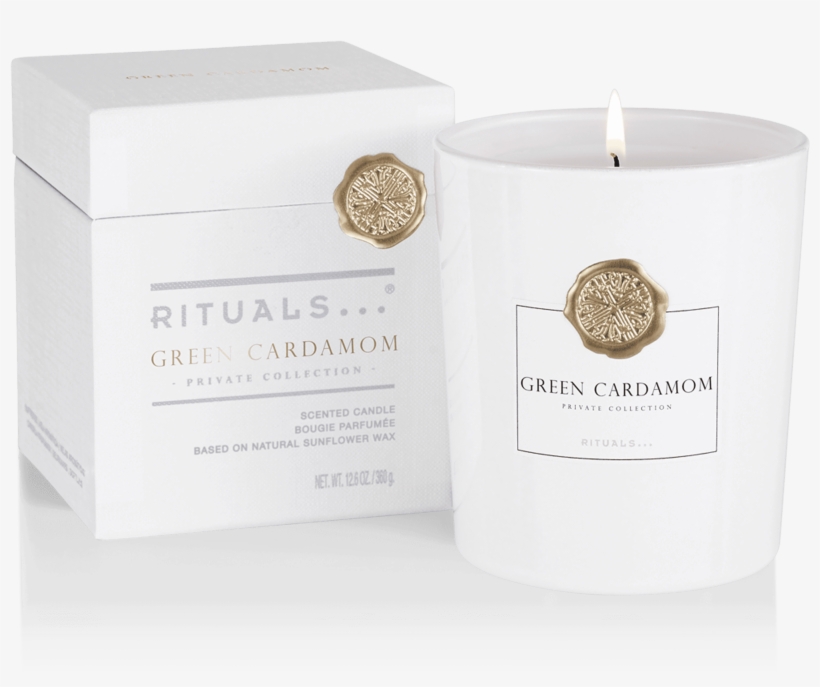 Green Cardamom - Rituals Goji Berry Luxury Scented Candle, transparent png download