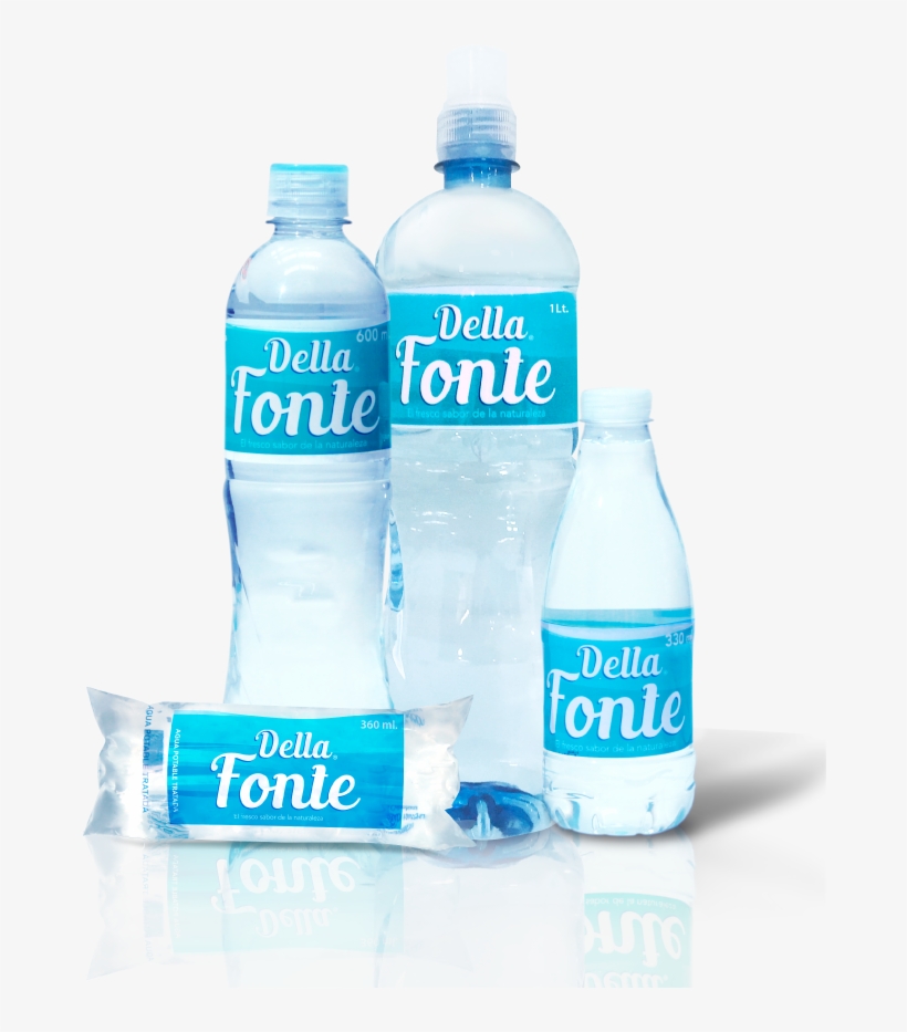 Agua En Bolsa, Botellón De Agua, Agua Della Fonte Especialistas - Plastic Bottle, transparent png download