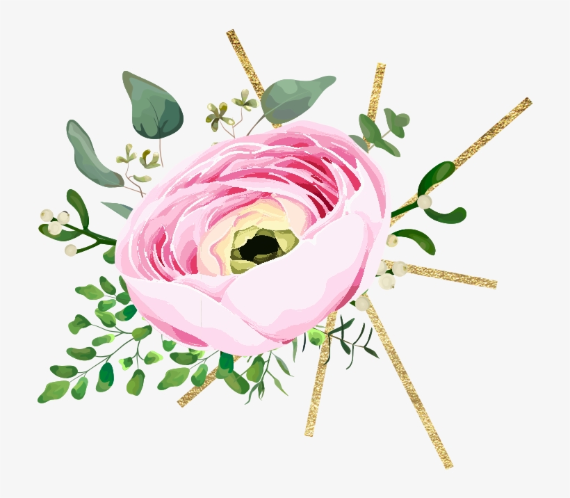 Bridal Designer Collections - Watercolor White Flower Png, transparent png download