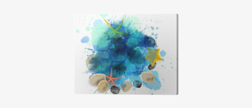 Cuadro En Lienzo Fondo De Vacaciones De Verano • Pixers® - Summer, transparent png download