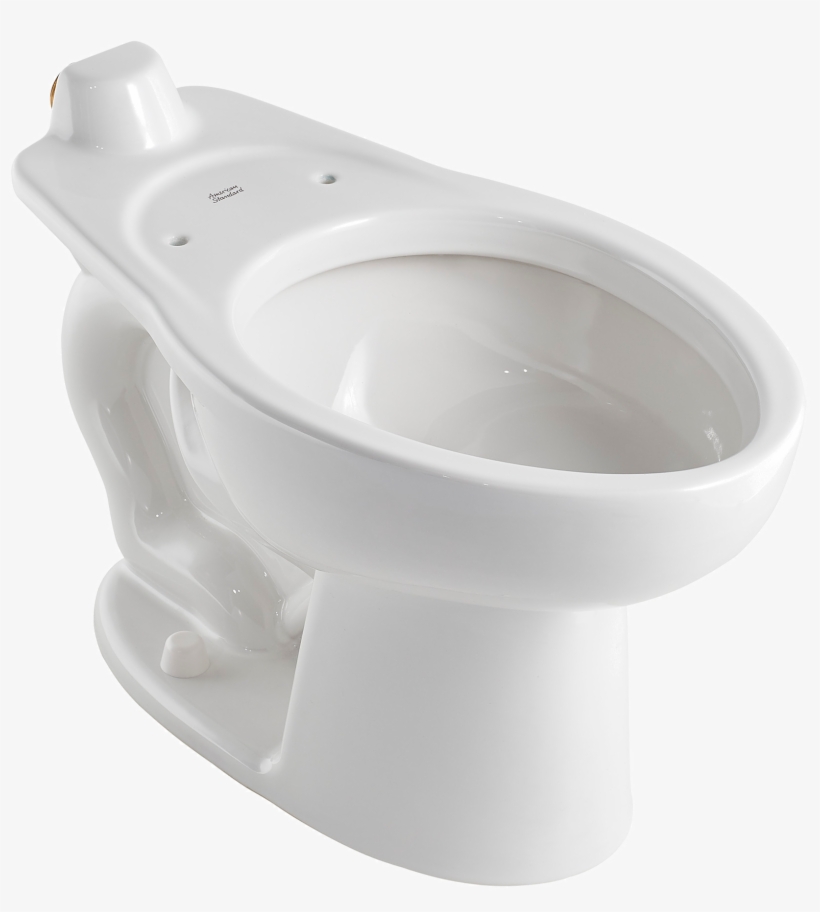6 Gpf Back Spud Elongated Bowl - American Standard Madera Back Spud Toilet, transparent png download