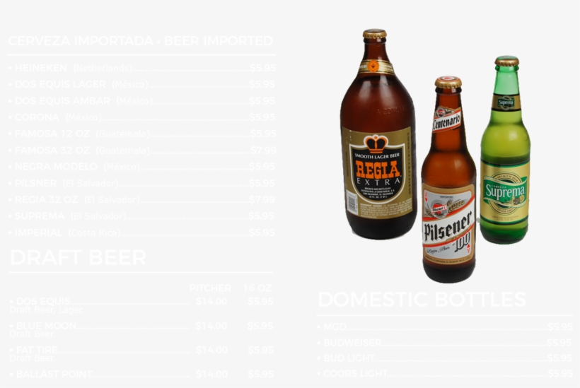 Cervezas - Cervecería Centro Americana, transparent png download