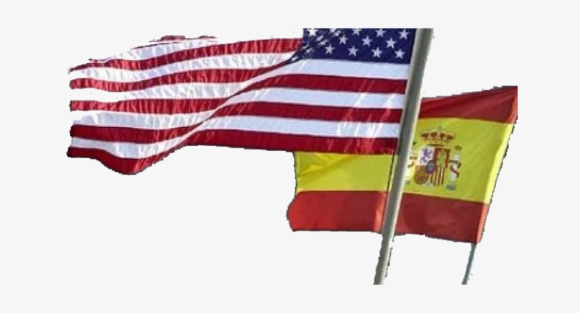 Publicación Especial Que Trata La Fiscalidad De Los - Bandera De Usa Y España, transparent png download