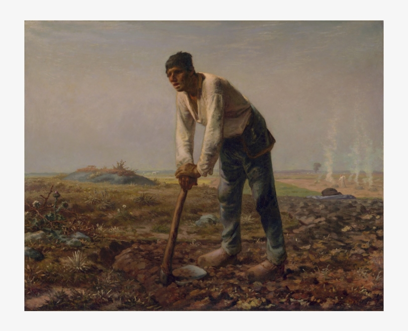 Lifewords Recitation Showcase - Millet Man With A Hoe, transparent png download