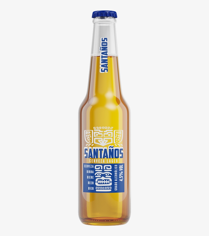 Santaños Lager - Santanos Пиво, transparent png download