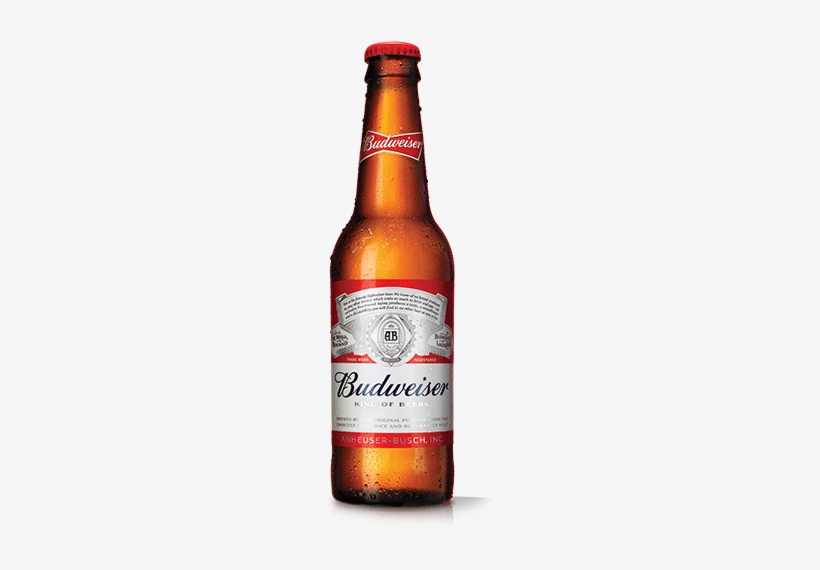 Botella De Cristal De 330ml - Budweiser - 12 Fl Oz Bottle, transparent png download