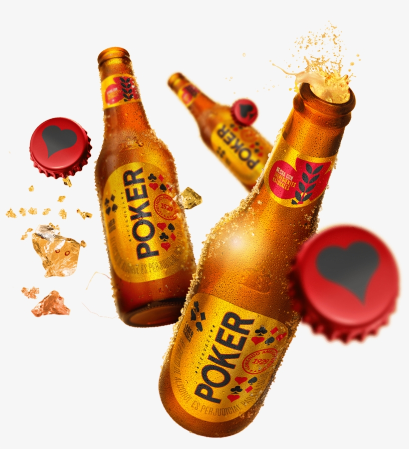 La Presentación Perfecta Pa' Los Amigos Tradicionales, - Nueva Presentación De Cerveza Poker, transparent png download