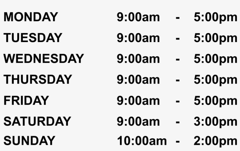 Store Hours 3 - Khurshid Name, transparent png download