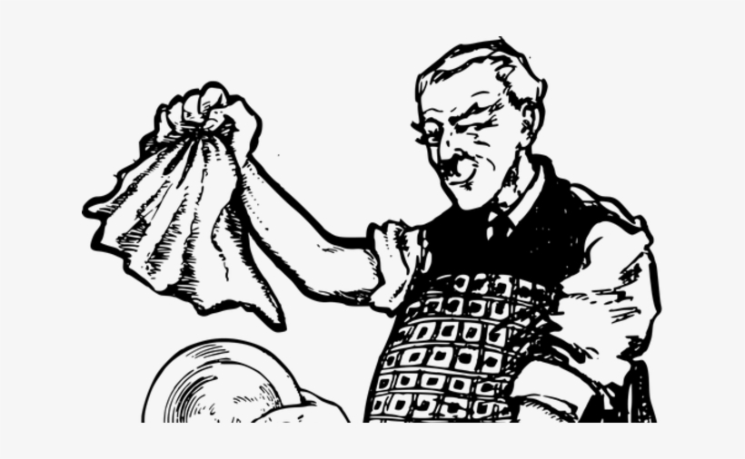 Ni Una Mancha Más Podrá Resistirse - Men Doing Housework Drawing, transparent png download