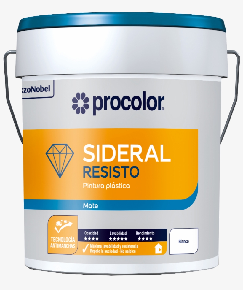 Formulada Para Resistir Y Repeler La Suciedad Y Gran - Pintura Blanca De Calidad Premium Cumbre Mate 4l, transparent png download