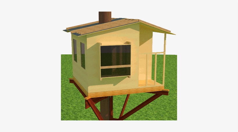 San Pedro One Tree Tree House Plan - Tree, transparent png download