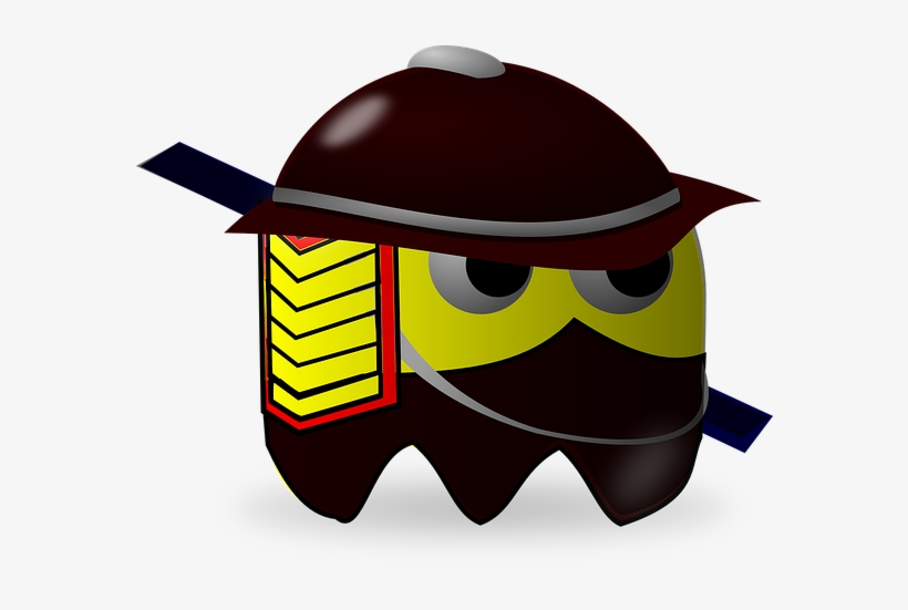 Samurai, Baddie, Pacman, Pac-man - Pacman Samurai, transparent png download