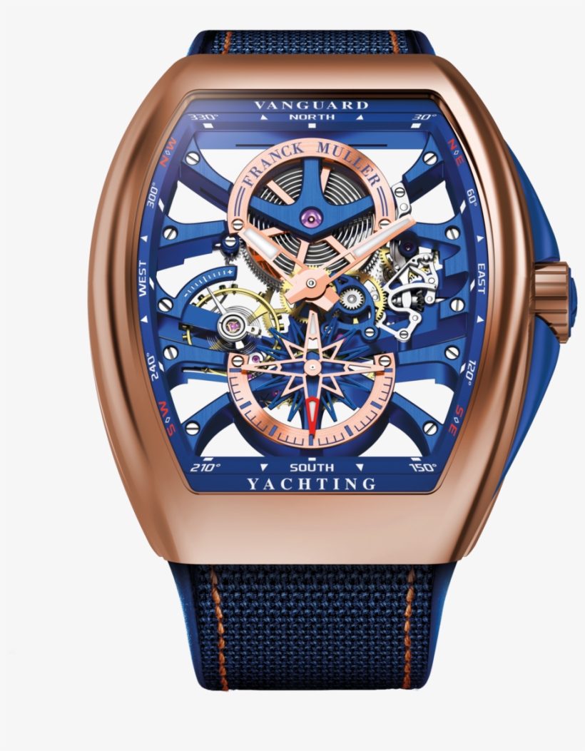 V45 S6 Yacht - Franck Muller Vanguard S6 Yachting, transparent png download