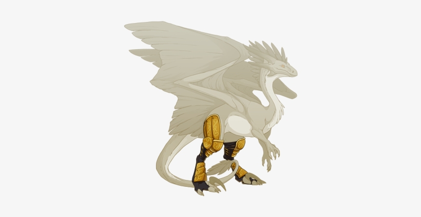 Gold Filigree Boots Wildclaw F - Flight Rising Fire Accent, transparent png download