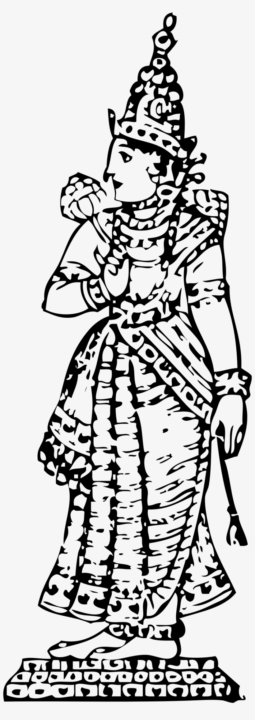 This Free Icons Png Design Of Saraswati, Goddess Of, transparent png download