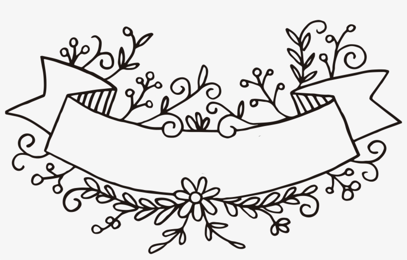 Vector Stock Free Graphics Set Of Cu Ok Pretty - Floral Banner, transparent png download