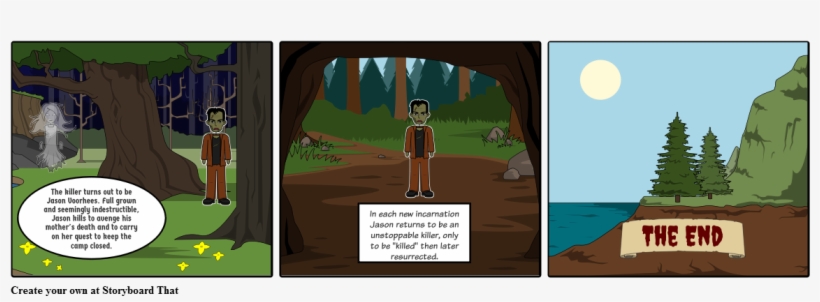 Jason Voorhees - Cartoon, transparent png download