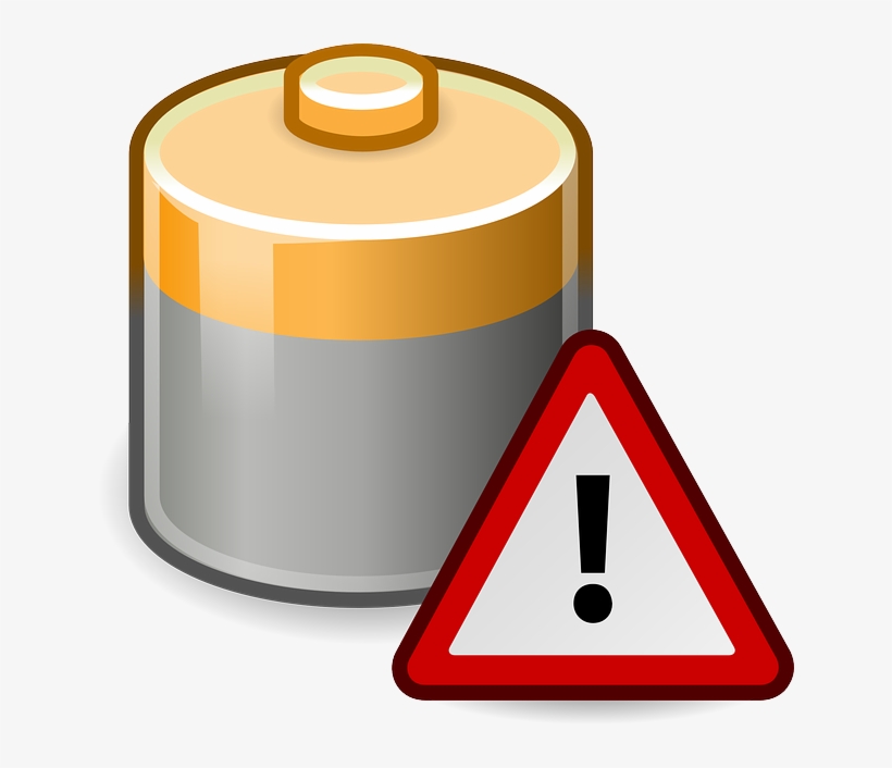 Battery, Warning, Low Energy, Energy, Low Battery - Early Warning Device Car, transparent png download
