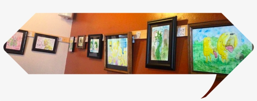 28 Paintings At Kiss Cafe In Ballard - Vernissage, transparent png download