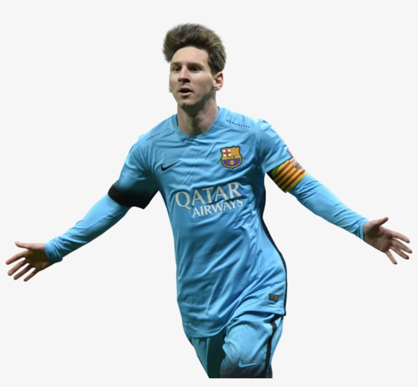 Lionel Messi Render - Soccer Player, transparent png download