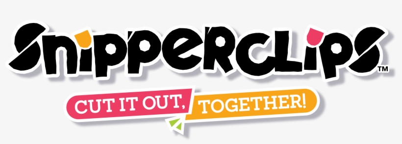 Impressions Of Snipperclips For Switch - Joy-con Controller Pair - Neon Red/neon Blue With Snipperclips, transparent png download