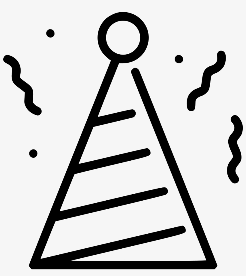 Party Hat - - Party Hat Icon Png, transparent png download