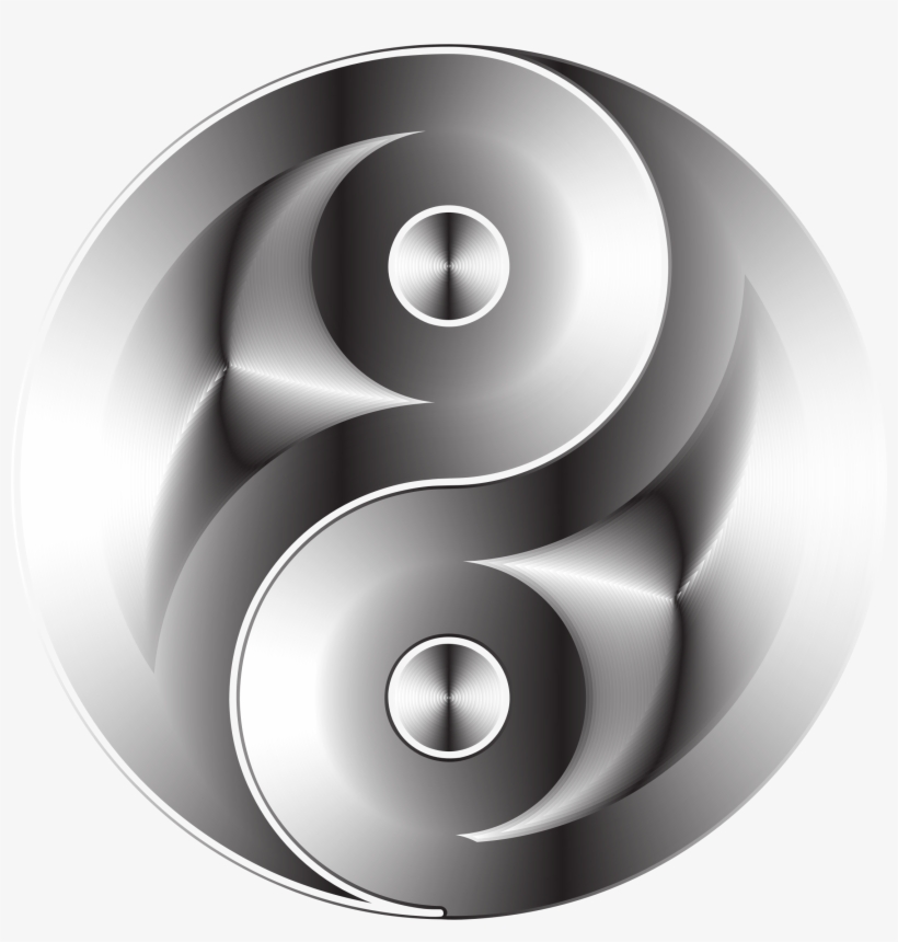 This Free Icons Png Design Of Black And White Yin Yang, transparent png download