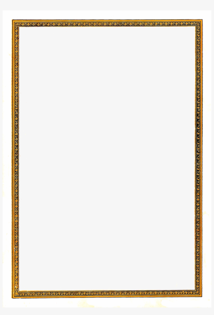 Decorative Frame Digital - Gouden Lijst, transparent png download