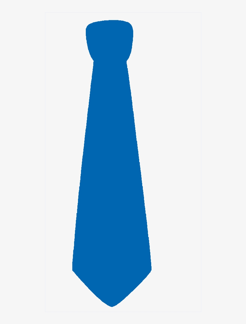 Create A Tie Bookmark To Celebrate The Fathers In Your - Electric Blue, transparent png download