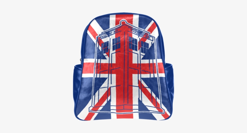 Sale Doctor Who Union Jack Tardis Psylocke Leather - Doctor Who Union Jack Super Plush Silk Touch Blanket, transparent png download