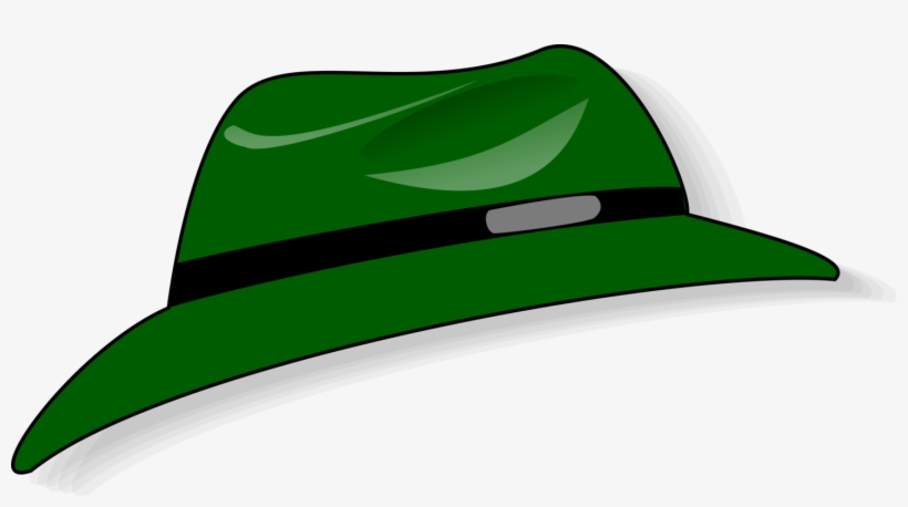 How To Set Use Green Fedora Clipart, transparent png download
