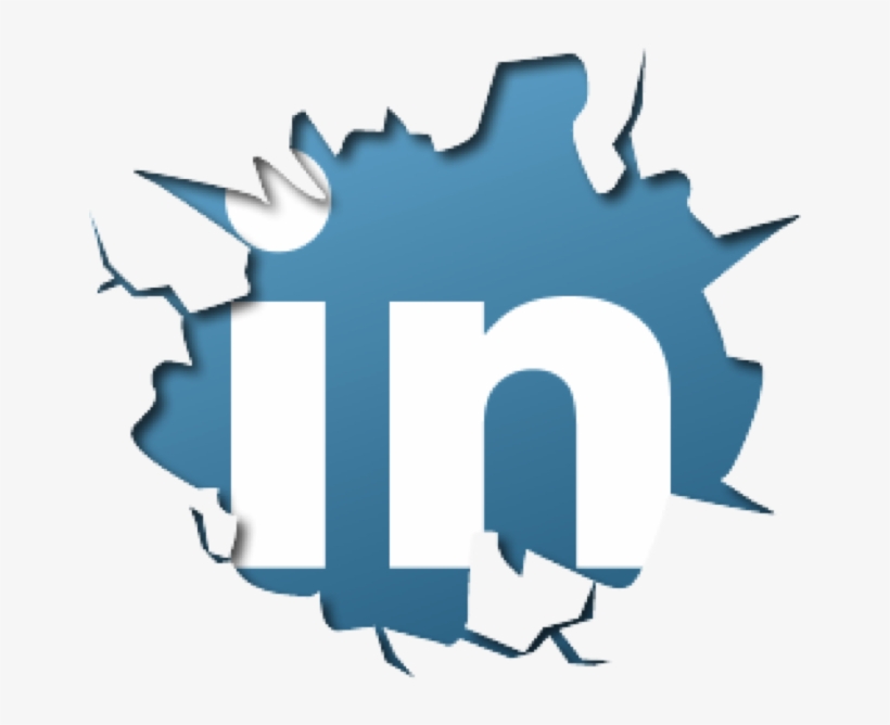 Discover What Linkedin Can Do For Your Local Business - Broken Linkedin Logo, transparent png download