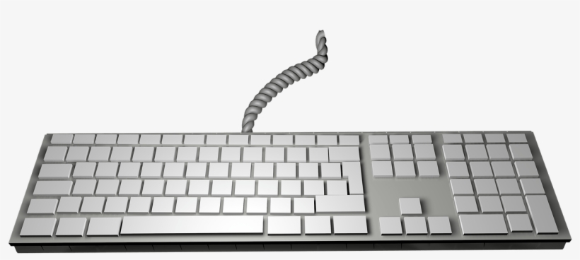 Electronics - Keyboards - Hama Key2go X500" Wireless Bluetooth Keyboard For Apple, transparent png download