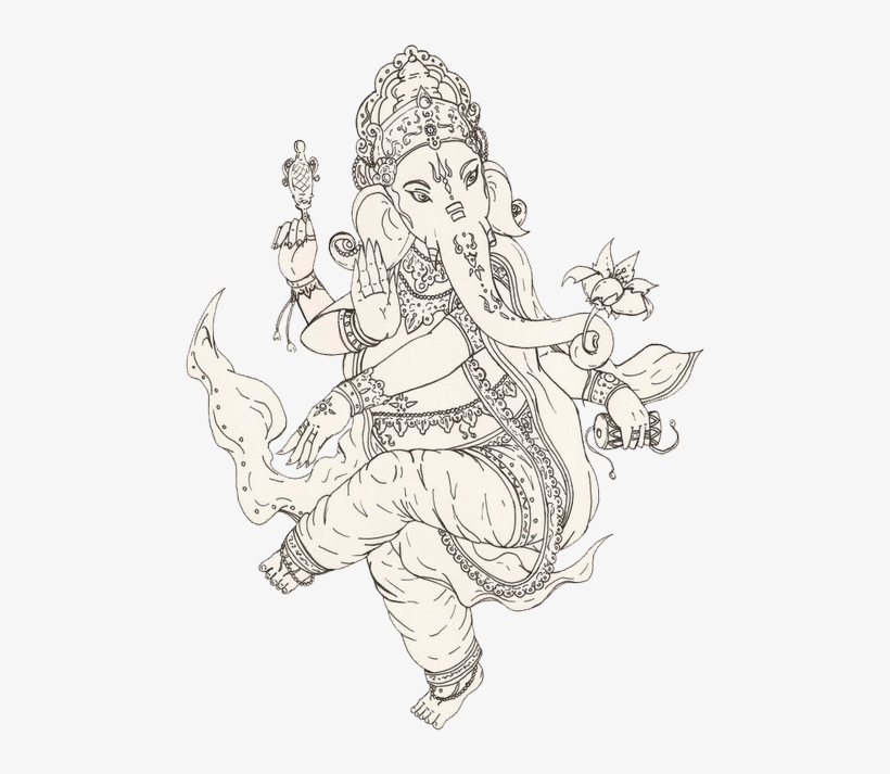 Yogurtyoga - Ganesha Dancing, transparent png download