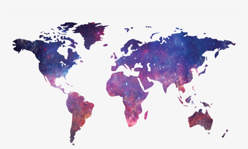 Why Apac Should Look To Europe, Not The Us, For Programmatic - Galaxy Map Of The World, transparent png download