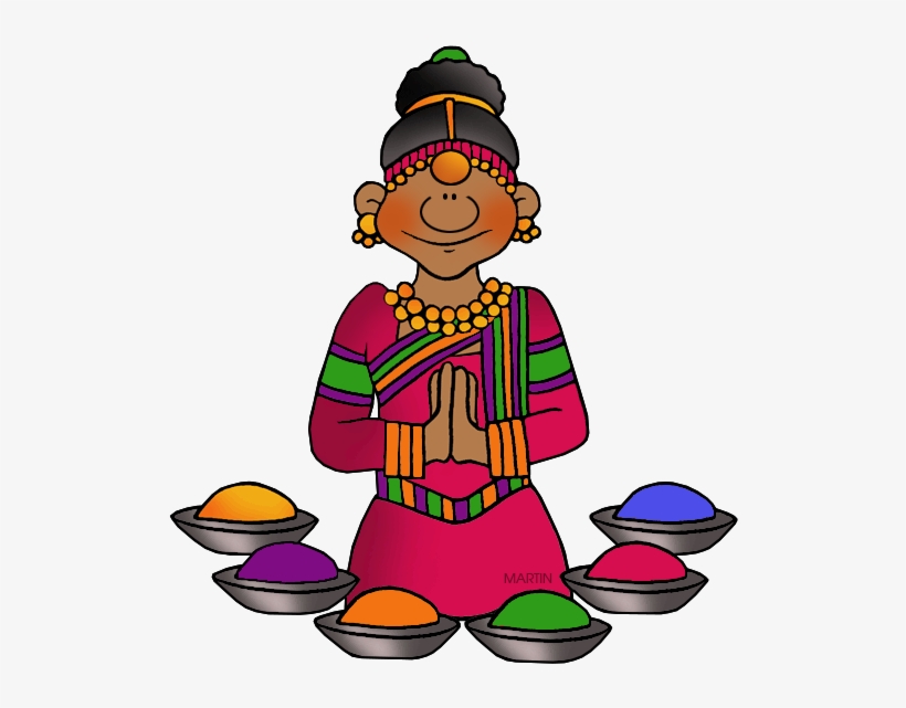 Clip Art By Phillip Martin - India Clipart, transparent png download