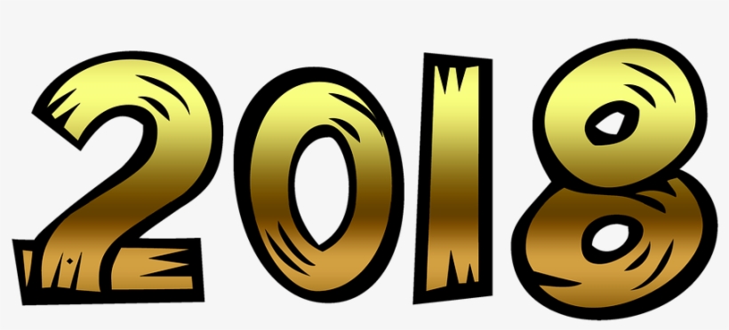 Happy New Year 2018 Png - Año Nuevo 2018 Png, transparent png download
