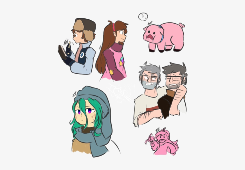 Dimentional Warriors - Gravity Falls - Cartoon, transparent png download