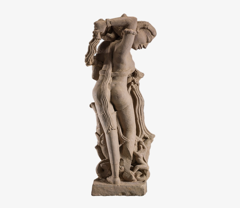 <em>celestial Woman Undressed By A Monkey</em>, Central - Gods, Guardians, And Lovers: Temple Sculptures From, transparent png download