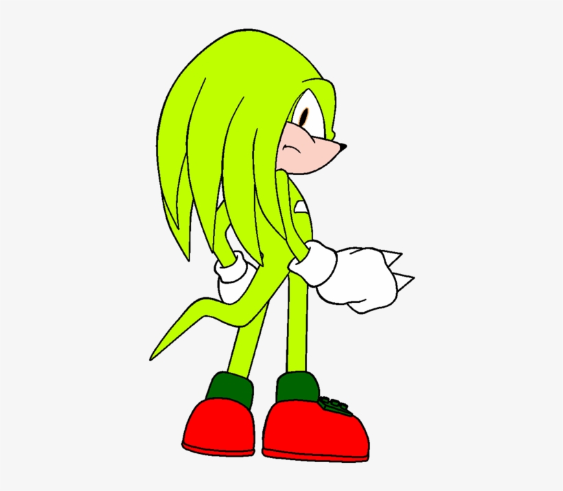 Knuckles Lineart By Chrisemerald Chaos Z-d53j9j7 - Computer File, transparent png download