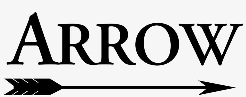 Arrow 02 Logo Black And White - Hellyer, transparent png download