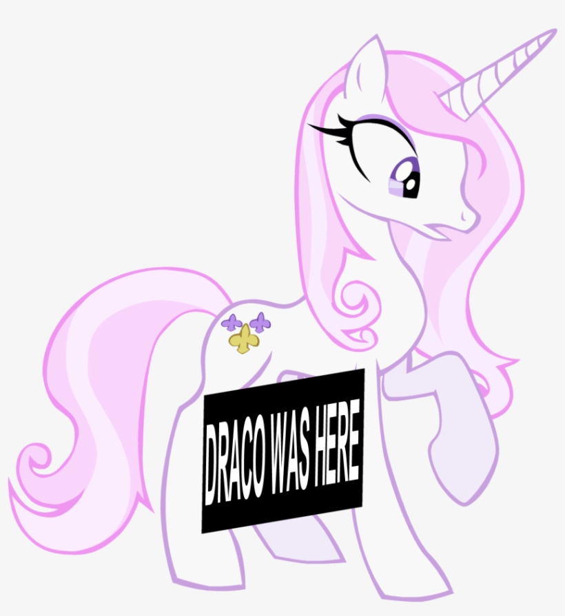 Char Fleur De Lis Draco - Fleur De Lis My Little, transparent png download