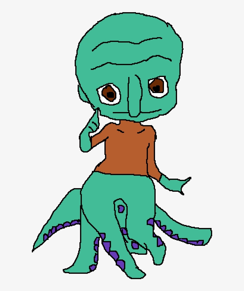 Gay Squidward, transparent png download