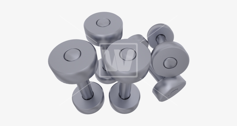 Dumbbells Png - Dumbbell, transparent png download