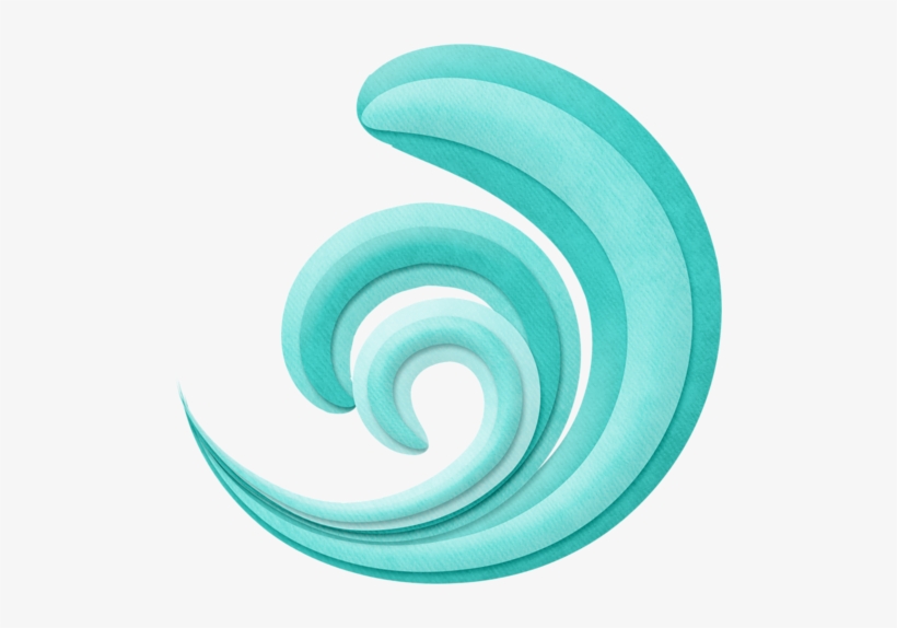 Paradise Found Scrapbook Images And Clip Art - Onda Moana Png, transparent png download