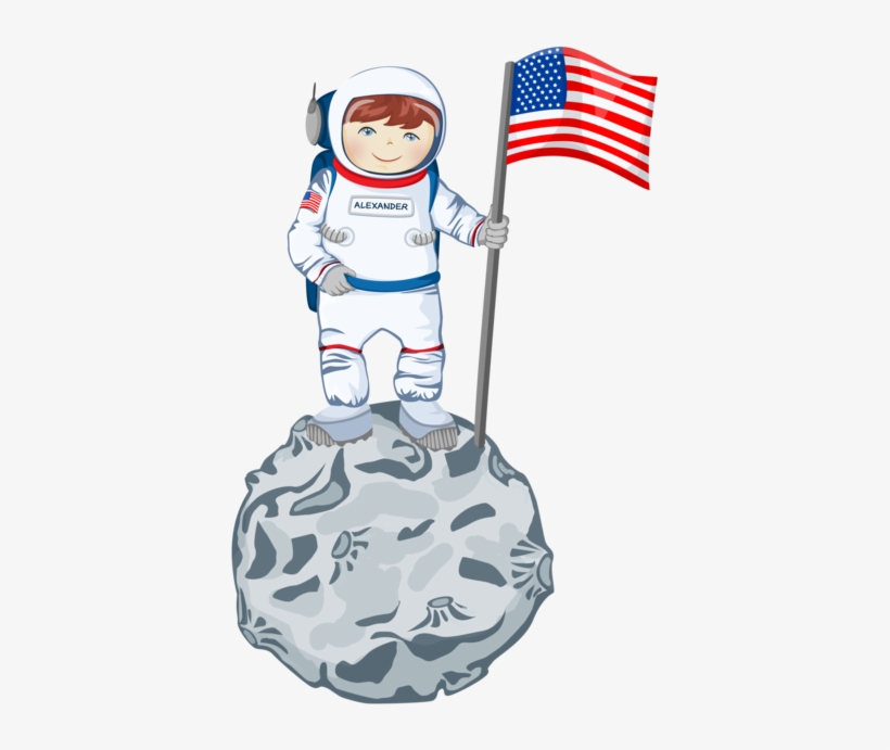 Astronaut And Flag Kunststoffknopfe Hellblaue Knopfe 23mm 414 Blau Transparent Png 400x611 Free Download On Nicepng