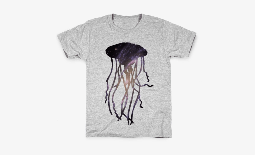 Galactic Jellyfish Kids T-shirt - Cow Joke Shirts, transparent png download